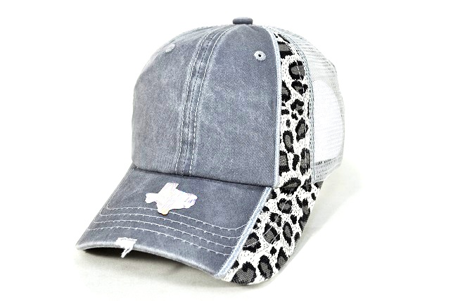 060-PIGMENT GREY SIDE LEOPARD GREY/GREY MESH